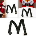 thumbnail image 6 of Christmas Santa Belt Santa Costume Belt for Dress up Stage Performance Xmas Metal Buckle, 6 of 8