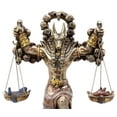 thumbnail image 5 of Pacific Trading Ancient Egyptian God of Underworld Anubis Guardian of Scales Figurine 8.5 Inches (Bronze), 5 of 5