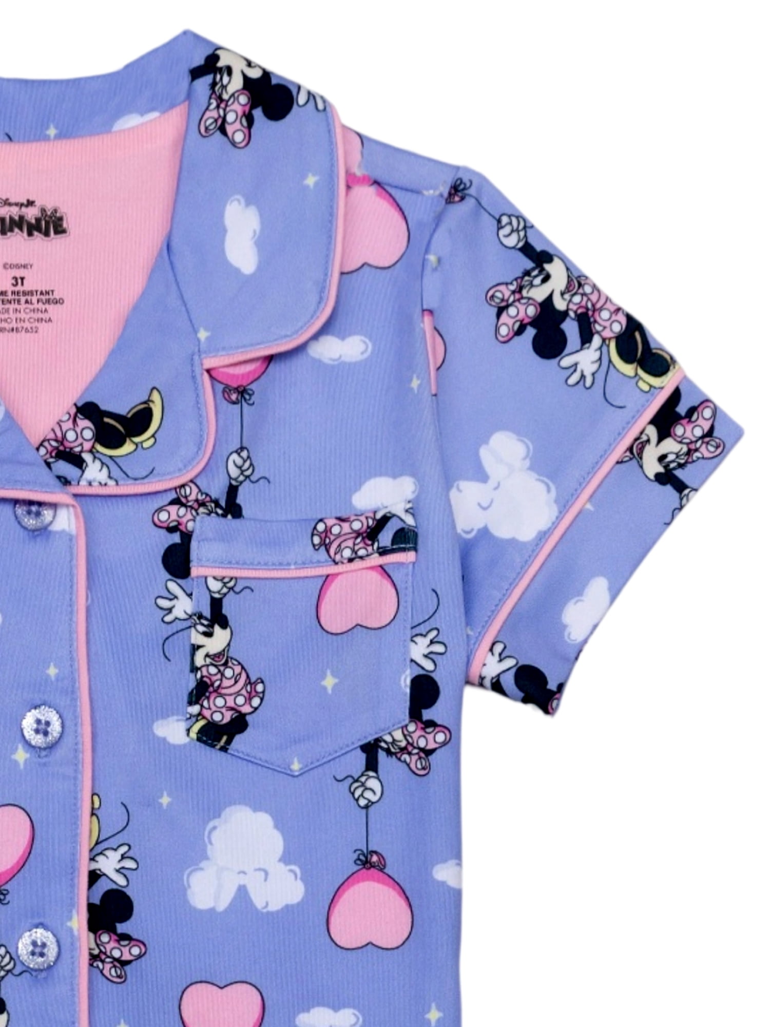 Character Toddler Girl Super Soft Pajama Coat Set, 2-Piece, Sizes 2T-5T