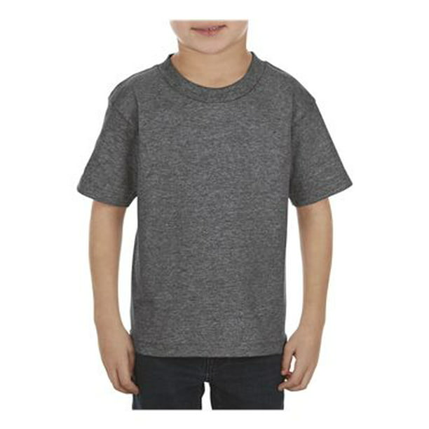 Alstyle - ALSTYLE Juvy Classic T-Shirt 3383 Charcoal Heather 4 ...