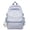 BU2, variant on Large Capacity Waterproof Casual Backpack for Students Solid Color Camping Travel Bag for Outdoor Sports Purple One Size