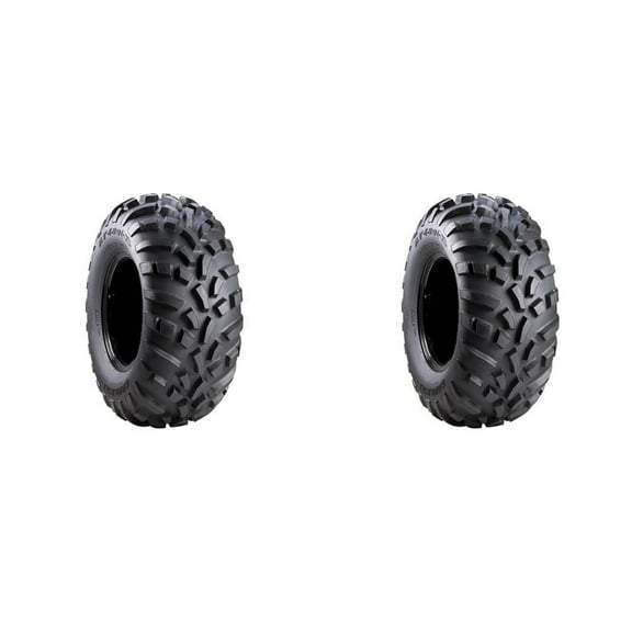 Set of 2 CARLISLE 489 Titan ATV Rear Tires 24x11-10 4-ply