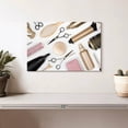 thumbnail image 2 of Elephant Stock Hair Stylist Life Wall Art - Horizontal Canvas Wall Art - Hallway Wall Decor - Fashion And Beauty Canvas - Black And Pink Decor - 12" x 8", 2 of 8