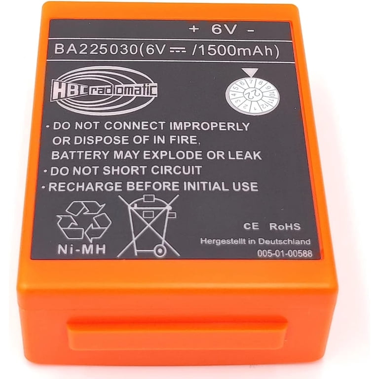 Bateria Hbc Radiomatic - Ba223030 - 3.6v - 2.1ah | Parcelamento sem juros Bateria Hbc Radiomatic - Ba223030 - 3.6v - 2.1ah | Parcelamento sem juros