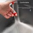 thumbnail image 3 of El vídeo incluye herramienta para desbloquear tuberías de alcantarillado bloqueo de inodoros extracción de desagües de suelo gancho para agarrar materias extrañas de ANGGREK Otros, 3 of 8