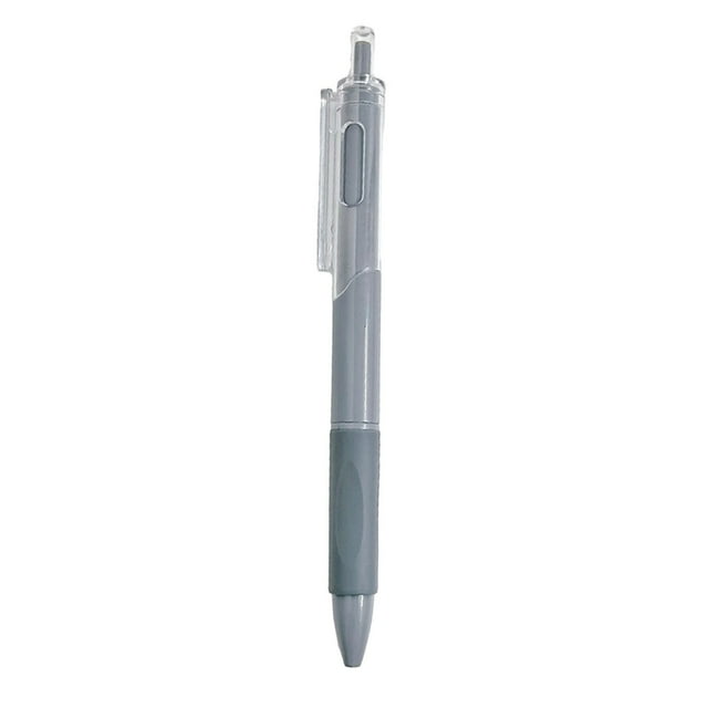 Ohufall 0.7ml Candy Color Push-Button Neutral Pen - Nice-Value Quick-Drying Black Brush Pen, School Learning Stationery for Problem-Solving