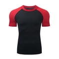 thumbnail image 4 of Men's 2026 Summer Tops Cooling Quick-Dry Tees Athletic Short Sleeve Pullover Shirts Breathable Outdoor Workout Outfits Moisture Wicking Clothing Lightweight Comfort Top, 4 of 5