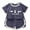 Gray B, variant on Bovxnpu Boys Girls 2 Piece Outfits, Girl Short Set Cute T-Shirt Shorts, Short Sleeved Set Baby's Summer T-shirt Cotton Sports And Casual Clothes 12 Months