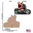 thumbnail image 2 of Santa Motorcycle (Dona Gelsinger Art), 2 of 3