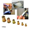 thumbnail image 2 of EIMELI Rivet Écrou 150PCS Métrique Rivet Écrou Kit Acier au Carbone Plat Tête Fileté Insert Écrou Assorti en M3 M4 M5 M6 M8 M10 Corps Moleté, 2 of 8