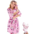 thumbnail image 1 of ECO BABY Juego de bata y manta para mamá y yo | Bata de maternidad y conjunto de bebé a juego para niña, niño | Trabajo de parto y parto hospitalario, 1 of 1