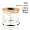 thumbnail image 3 of Cozy Bread® Digital Sourdough Starter Jar – 34oz Glass Fermentation Jar with Digital Temperature & Humidity Sensor | Perfect for Growing Sourdough Starter | USA Brand, 3 of 6