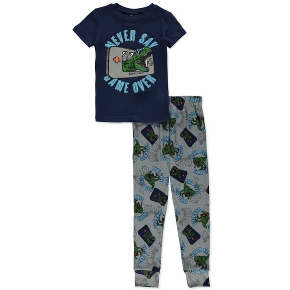 Quad Seven Boys' 2-Piece Monster Truck Pajamas Set Outfit Color: multi Size: 6 - 6x