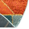 thumbnail image 6 of Unique Loom Haerfest Collection Area Rug - Uganda (7' 10" Round Multi/Blue), 6 of 6