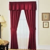 Window-in-a-Bag 7-Piece Curtain Set, Red