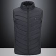 thumbnail image 1 of Chaqueta acolchada de algodón para hombre Abrigo para hombre Control inteligente de temperatura Calefacción automática Calefacción eléctrica Ropa de carga Chaqueta acolchada de algodón Chaqueta, 1 of 3