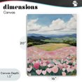 thumbnail image 4 of Stupell Industries Modern Blush Pink Poppy Field Canvas Art, 16 x 20, by The Prints Vibe, 4 of 8