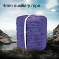 thumbnail image 1 of Corde d'Escalade XINDA 10 m Résistante à l'Usure Anti-âge Solide Usage Intensif Haute Résistance Vêtements Secs Diamètre 4 mm Corde Auxiliaire de Survie de Camping pour Extérieur, 1 of 7