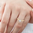 thumbnail image 5 of Pompeii SI1 1.32CT IGI Certified Lab Grown Diamond Engagement Ring 14k Yellow Gold SZ 6, 5 of 6