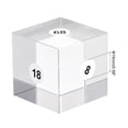 thumbnail image 2 of Round Number Stickers 15mm Dia Number 1-100 Coated Paper Label 30 Sheets, Black Word/White Background, 2 of 5