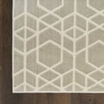 thumbnail image 5 of Nourison Washable Charm 4' x 6' Silver Ivory Modern Indoor Rug, 5 of 9