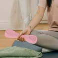 thumbnail image 3 of WRISTBIQUE 2Pcs Pink Dumbbell Weights Set Lightweight Handheld Workout Equipment for Home Gym, 3 of 8