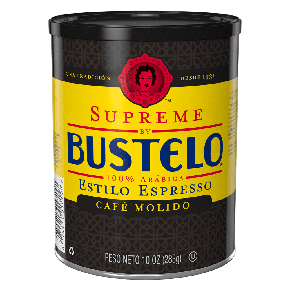 Cafe Bustelo Supreme, ground Coffee 10 Oz Can
