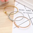 thumbnail image 3 of Pulsera de acero inoxidable con forma de clavo para amantes de hombres y mujeres 1FOR3 (HY-B041N), 3 of 5
