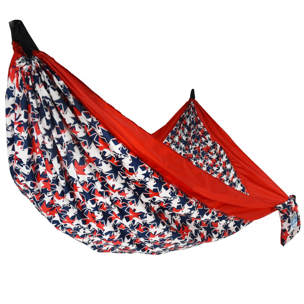 Equip 1 Person Travel Hammock Stars