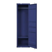 Acme Cargo Container Style Metal Wardrobe with 1 Door, Multiple Color