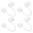 thumbnail image 4 of SOPOTUTU 4Pcs Silicone Straw Caps for Tumblers Straw Tips Protective Cover White, 4 of 8