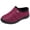 Red, variant on EKVAHL Orthopedic Slip On Winter Clogs for Women, Waterproof Plush Lined Anti Slip Padded Cold Weather House Slippers, Indoor Outdoor Seasonal Casual Clogs Black