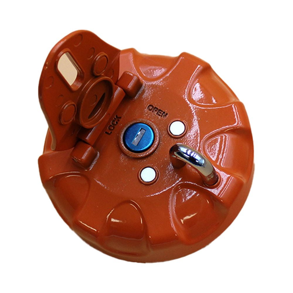 RAParts K1004166 Lockable Fuel Cap with Keys Fits Komatsu