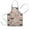 Husky Dog Flower, variant on Colorful Dog Paw Footprint Kids Aprons for Girls and Boys,Adjustable Neck Strap Toddler Aprons for Kids Cooking Baking