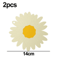 thumbnail image 2 of PVC Sunflower Hot Pot Holder Hot Pads for Table and Countertop, for Pots & Hot Dish, Non Slip Coasters, 2 of 5