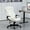Cream White, variant on Resenkos Computer Desk Chair, 6 Point Vibrating Massage Office Chair With Heat, Massage Desk Chair, Beige