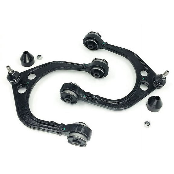 Front Upper Control Arm with Ball Joints 2 Piece Kit - Compatible with 2005 - 2010 Chrysler 300 RWD 2006 2007 2008 2009
