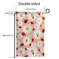 thumbnail image 7 of Wukai Daisy and Ladybug Print Garden Flag 12.5x18 Inch Double Sided Sun-resistant Rain-resistant, Wrinkle-resistant Colorfast(Only Flag), 7 of 7