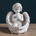 thumbnail image 4 of Querubines de ángel Estatuil Adornos para el hogar al aire libre El 135x15x16cm Zulema Figuras de ángel, 4 of 8