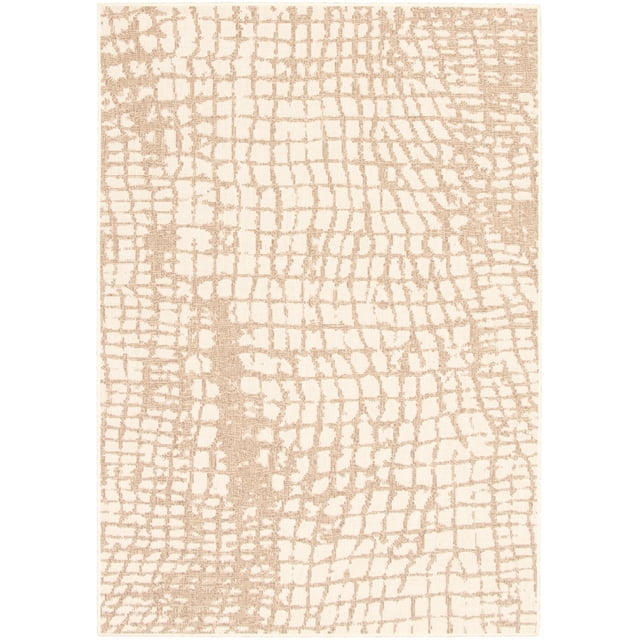 Sisal Safari Champagne-Taupe Polypropylene Rug 3'11" x 5'7"