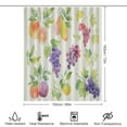 thumbnail image 2 of Various Fruits Shower Curtain Fabric Bathroom Decor with Hooks, 2 of 6