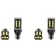 thumbnail image 1 of 4x Super Brillante Blanco Canbus LED Bombilla para Luz de Marcha Atras de Respaldo de Coche 912 921 T15 W16W, 1 of 5