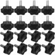 thumbnail image 1 of Tornillos de pulgar de 20 piezas, perilla de sujeción de flor de ciruelo, tornillo de sujeción para máquina, 1 of 6