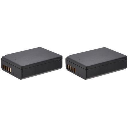 2-Pcs Hi Capacity 1300 mAh LP-E12 Li-Ion Battery for Canon EOS M100 M50 M10 M200