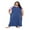Dress No - 4, variant on Oussum Women Nightdress Loungewear Dress Short Sleeve Long Sleepwear with Pockets