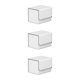 thumbnail image 4 of Ounissouiy Caja de almacenamiento de tarjetas comerciales Organizador de gran capacidad Estuches coleccionables para juegos Organización de Blanco 3Conjunto, 4 of 6