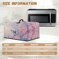 thumbnail image 5 of TSOVTHRID Butterfly Cherry Blossom Print Microwave Oven Dust Cover Heat-Resistant Microwave Toaster Oven Cover Easy Clean Kitchen Machine Covers Case Protections Protector, 18.25"W x 14.5"D x 11"H, S, 5 of 7