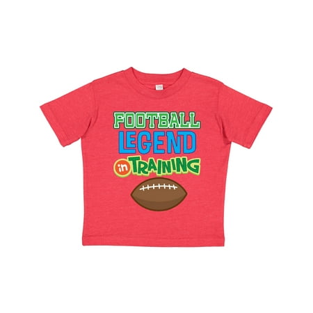 

Inktastic Football Legend in Training Gift Toddler Boy Girl T-Shirt