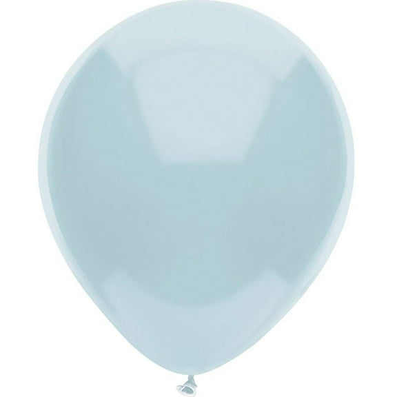 Partymate 72 Sky Blue Latex Balloons 11" Made In USA.