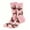 Pink#1, variant on Fengactive Womens Animal Print Crew Socks Cute Character Pattern Knit Socks for Spring Casual Daily Wear
